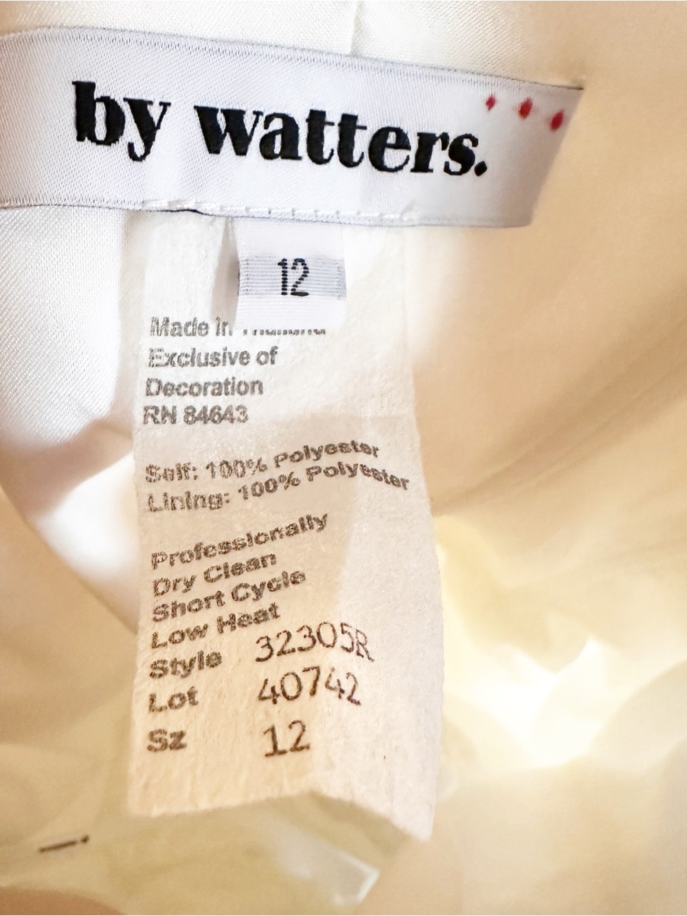 Anthropologie Watters Rickey Strapless Basque-Waist A-Line Midi Dress - Picture 9 of 15